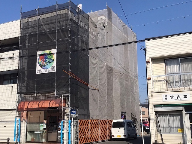 名古屋市中川区Kさま　外壁塗装工事