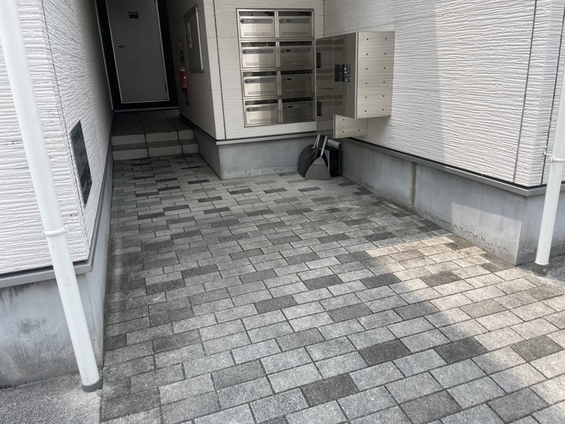 名古屋市中川区Sさまアパート外壁塗装工事前