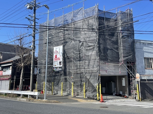 名古屋市熱田区Sさま　外壁塗装工事完成