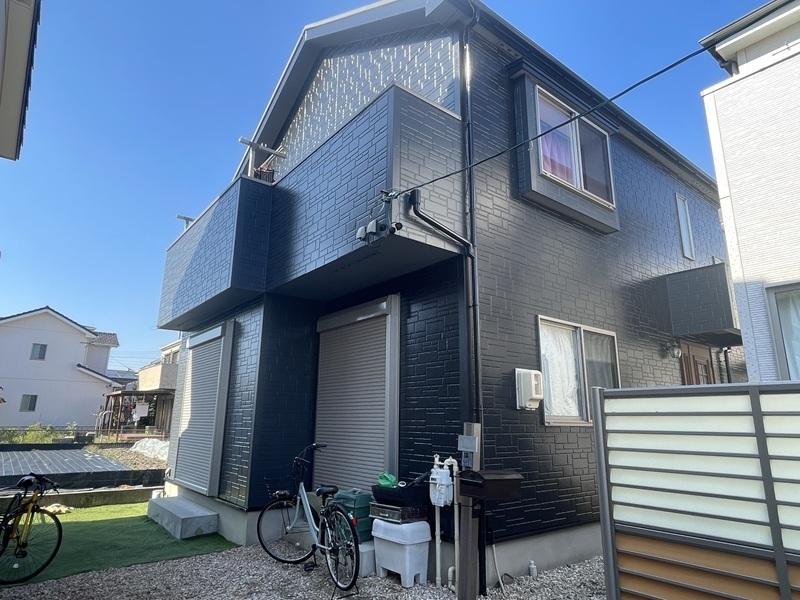 大治町Tさま　屋根外壁塗装完成