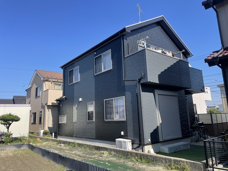 大治町Tさま　屋根外壁塗装完成