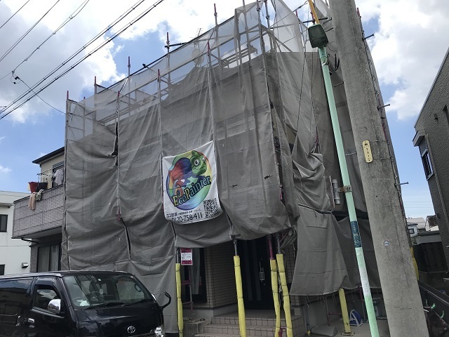 名古屋市区港区Ａさま　屋根・外壁塗装