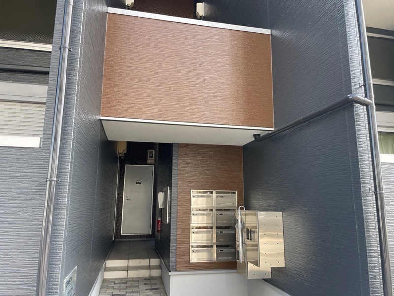 名古屋市中川区Sさまアパート外壁塗装完成