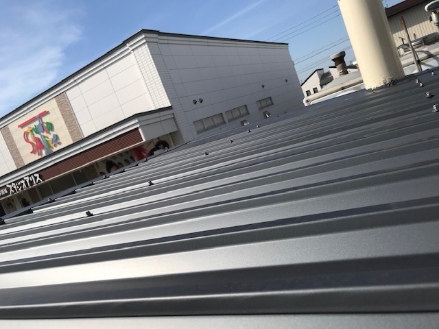 稲沢市工場　ガルバリウム折板