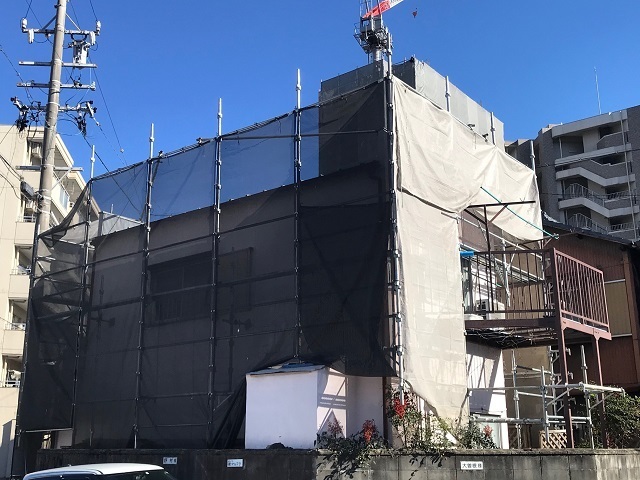名古屋市北区Kさま　屋根・外壁塗装工事