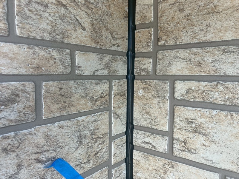 入隅シーリング完成