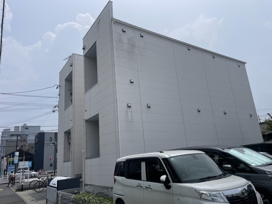 名古屋市中川区Sさまアパート外壁塗装工事前