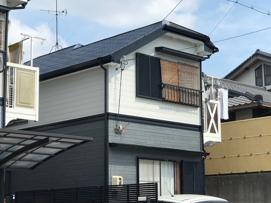 名古屋市天白区Oさま　シリコン塗装