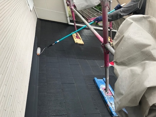 瀬戸市Sさま　屋根塗装
