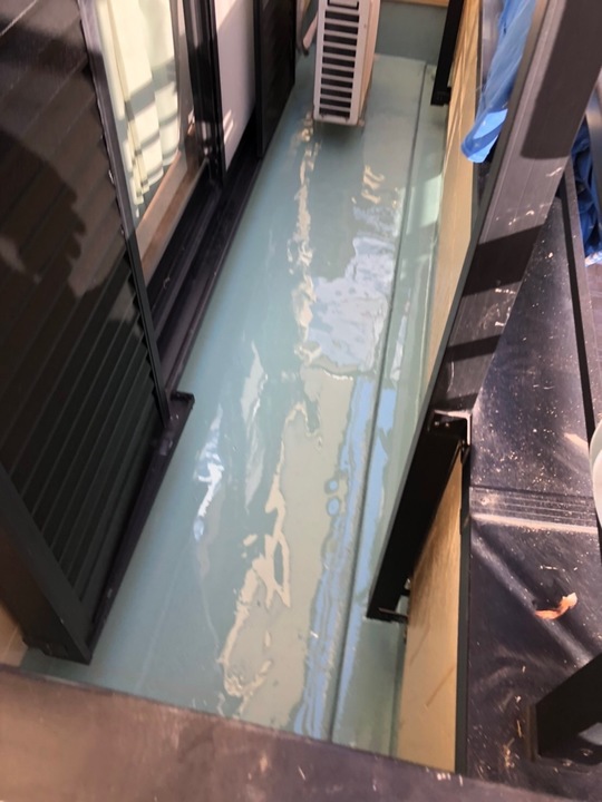 ウレタン防水塗布