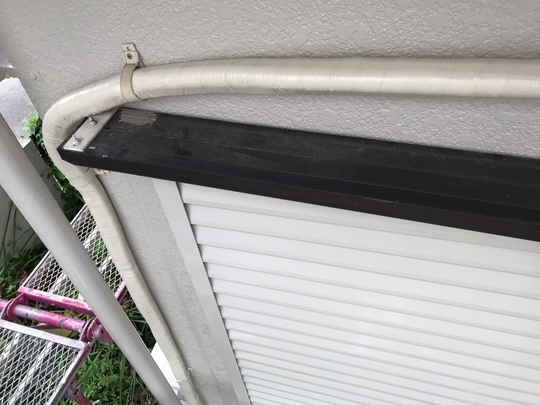 エアコンホーステープ巻き後