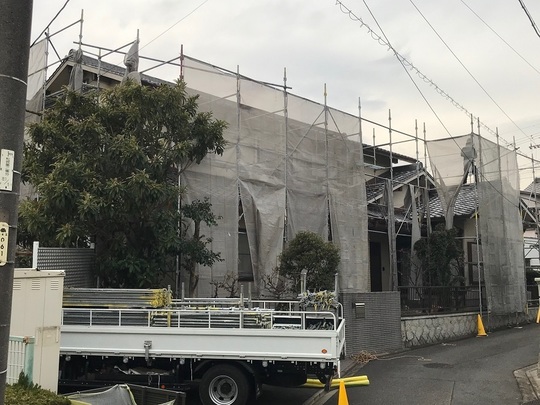 足場工事