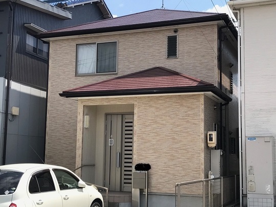 屋根外壁塗装完成