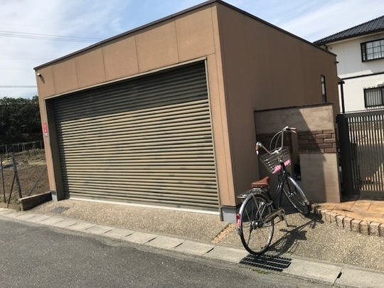 ガレージ塗装前