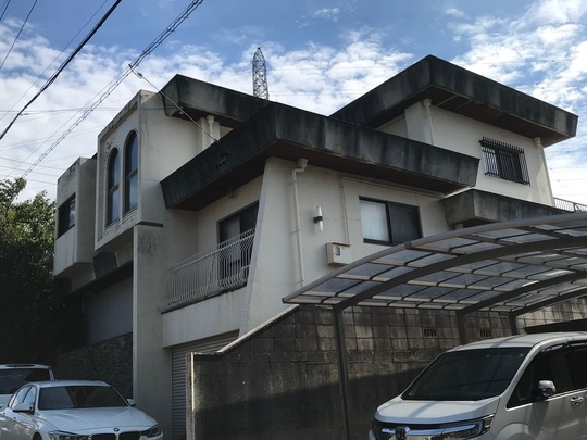 塗装工事前