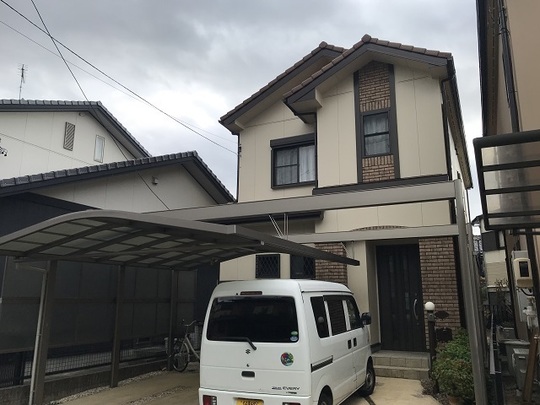 江南市Kさま　外壁塗装工事完成