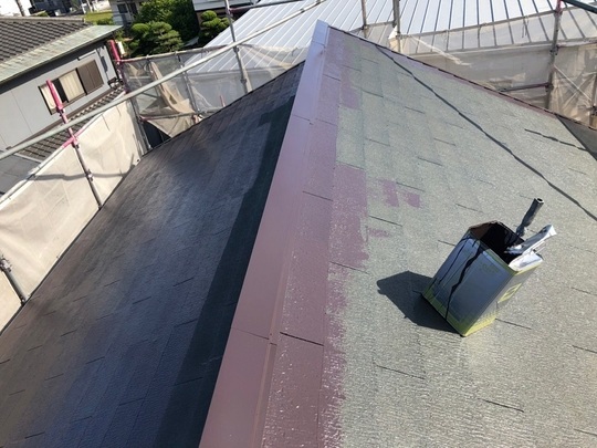 長久手市Mさま　屋根塗装２