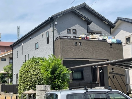 名古屋市西区Kさま　外壁塗装工事完成