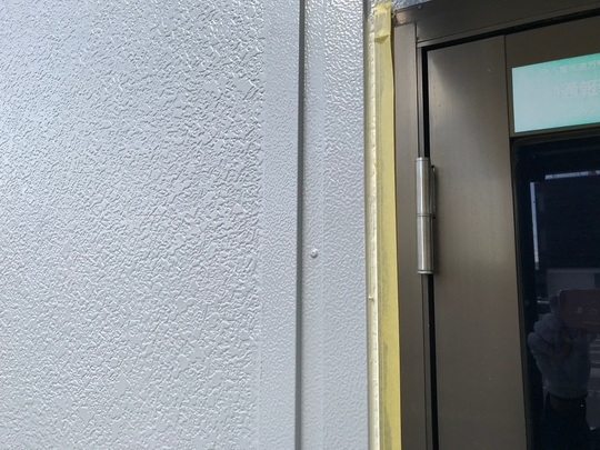 開口まわり塗装ライン直し
