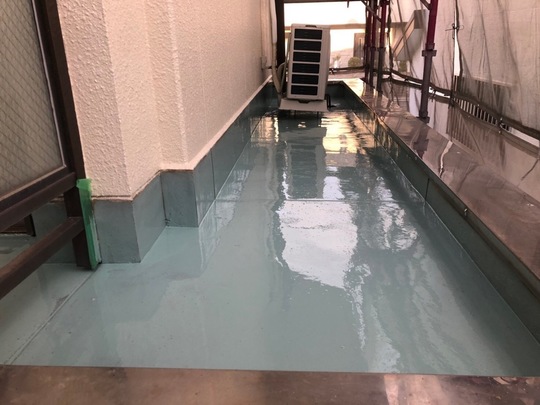 ベランダウレタン防水