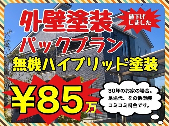 外壁無機パック