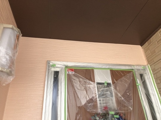 軒裏塗装