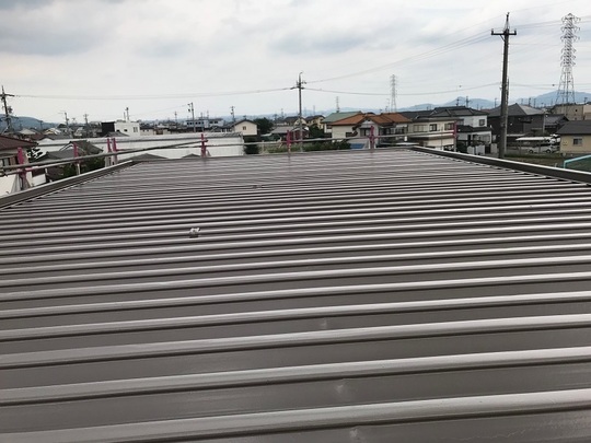折板屋根シリコンルーフⅡ