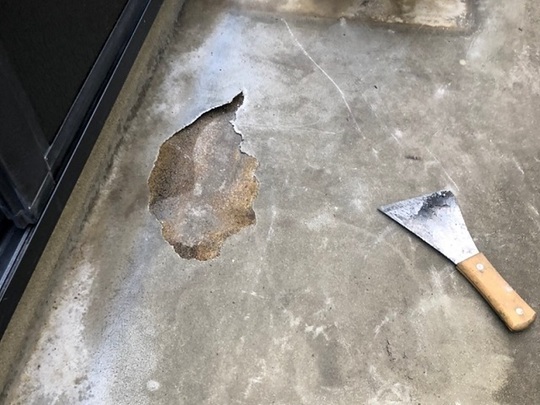 北名古屋市Sさま　ベランダウレタン防水