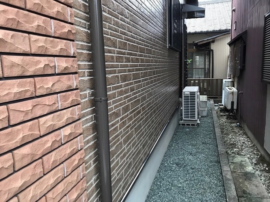 外壁クリヤー塗装