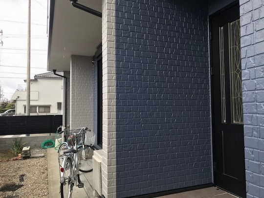 一宮市Iさま　外壁塗装完成