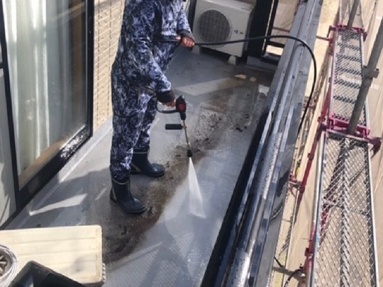 愛知県小牧市Kさま　高圧洗浄