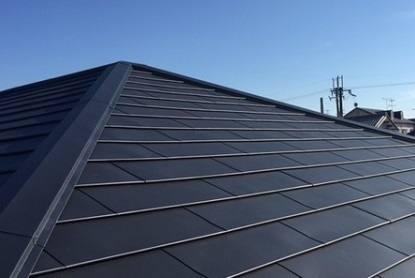 ガルバリウム鋼板屋根