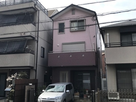 名古屋市中村区Tさま　屋根・外壁塗装完成