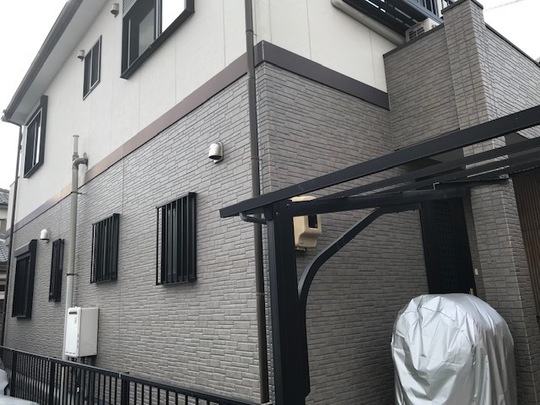 塗装工事前