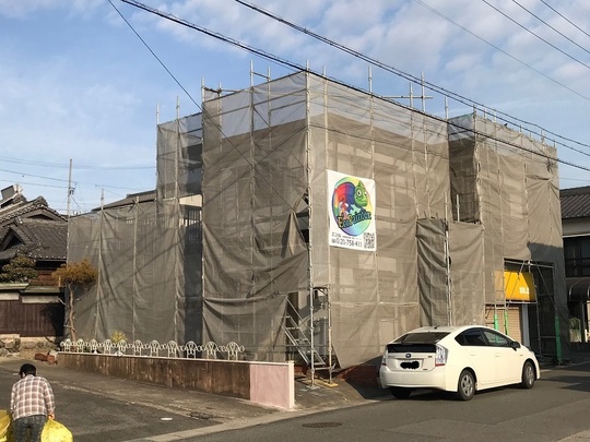 知多市Nさま　足場着工