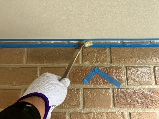 シーリング用プライマー塗布