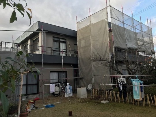名古屋市瑞穂区Sさま　外壁塗装・防水