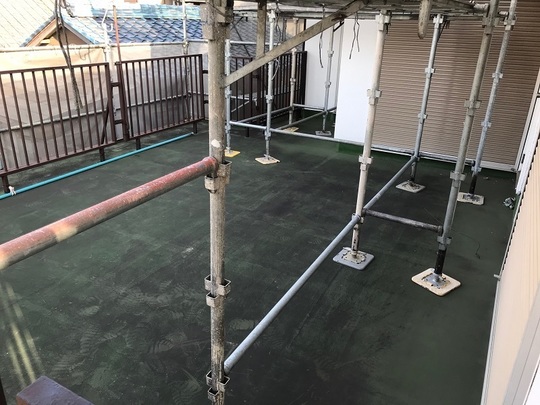 ウレタン防水施工前