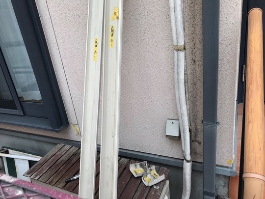 エアコンダクト外し