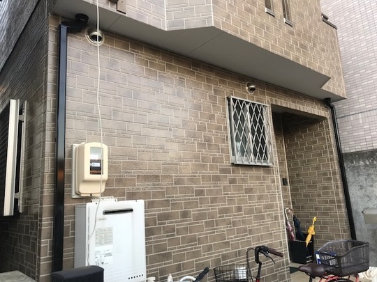 雨樋フッ素塗装