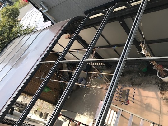 日進市Kさま　塗装工事前の準備