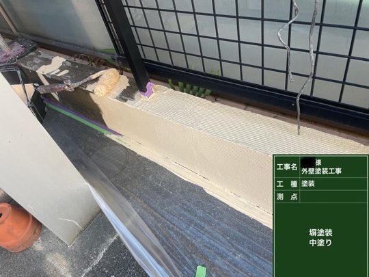 ジョリパット塗装でインディフレッシュセラ