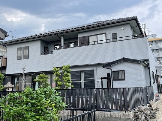あま市Hさま　外壁塗装工事完成