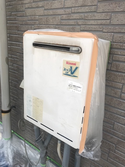 給湯器塗装