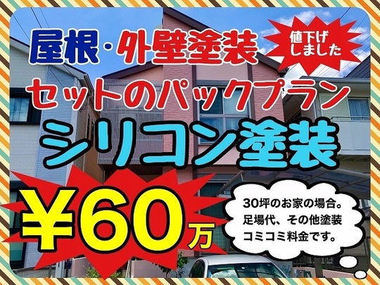 屋根・外壁シリコンパック