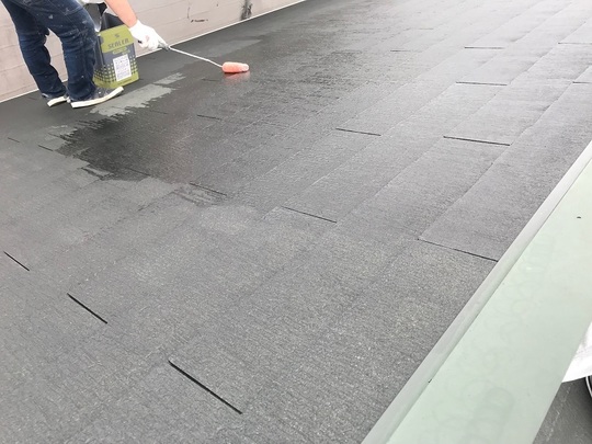 長久手市Mさま邸　屋根塗装