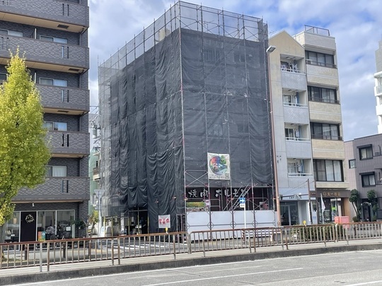 名古屋市千種区ビル　外壁塗装