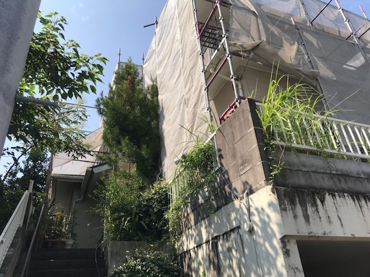 足場完成