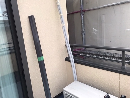 愛西市Kさまエアコンダクト復旧