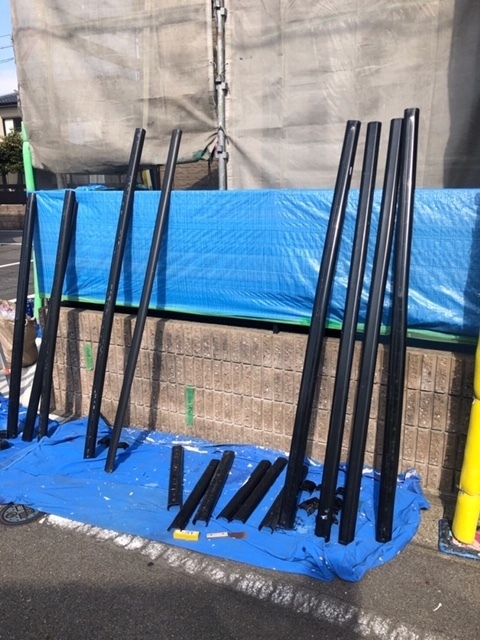 エアコンスリムダクト塗装